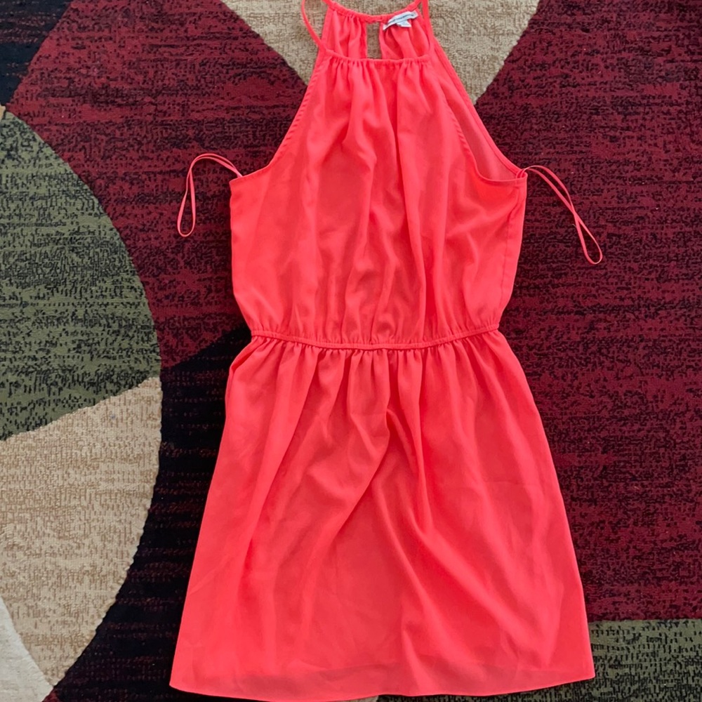 American eagle pink/peach light weight dress